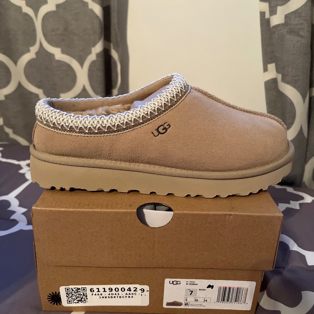 Mustard seed Tasman ugg slipper